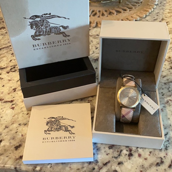Burberry Nova Check Swiss Made Watch (With Tags) ? main image 6